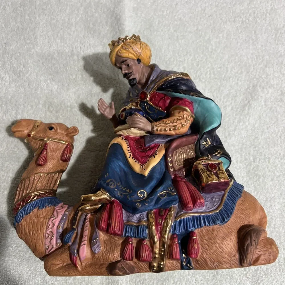 Kirkland Signature Nativity Black Wiseman Camel Replacement 75177 EUC
